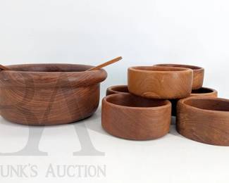 WOOD SALAD BOWLS