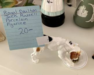 #127	Royal Doulton Jack Russell Porcelain Figurine	 $20.00 
