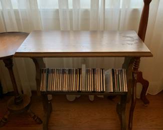 #42	Wood Side Table w/lower CD Storage - 24x12x24	 $30.00 
