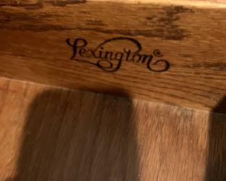 #182	Lexington Cabinet w/15 Drawers & 1 Door Wood Cabinet - 54x19x38	 $350.00 
