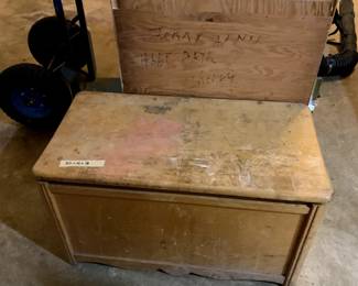 #219	Vintage Toy Chest 30x16x18	 $25.00 

