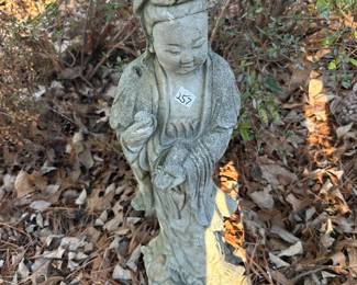 #257	Concrete goddess 22"	 $30.00 
