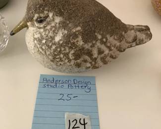 #124	Anderson Design Studio Pottery	 $25.00 
