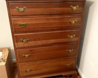 #57	Unique Furniture 5 drawer Chest of Drawers - 36x20x48	 $125.00 
