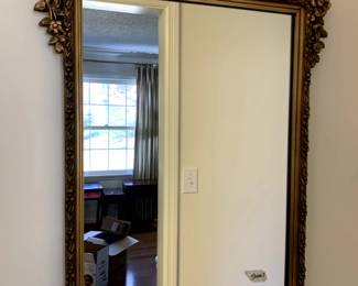 #53	Gold Painted Decorative Mirror - 20x32	 $40.00 
