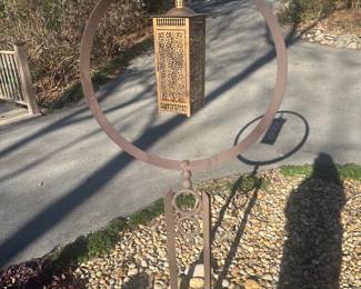 #223	Heavy Metal Ring Stand 72" Tall - You Dig Up and Move	 $75.00 
