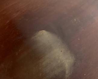 #8	Wood Round Fern Stand - (has water stain on top) - 14x40	 $30.00 
