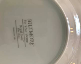 #119	Biltmore 8 pc China Rimmed Pasta Bowls	 $40.00 
