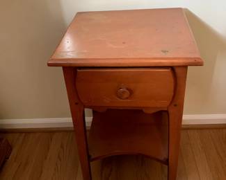 #72	Wood Table w/1 Drawer (as is finish) - 16x14x27	 $30.00 
