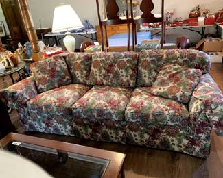 #198	Rust/Sage/Cream/Green Sofa w/loose Back Cushions  - 90" Long - You Move	 $75.00 
#199	Rust/Sage/Cream/Green Sofa w/loose Back Cushions  - 90" Long - You Move	 $75.00 
