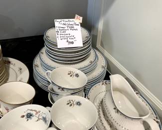 
#36	Royal Doulton "Old Colony China" mixed China Set	 $100.00 
