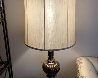 #20	Heavy Brass Lamps 36" Tall - sold as a pair - Super Heavy	 $100.00 
