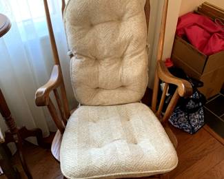 #40	Wood Rocking Chair	 $65.00 
