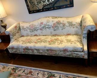 #21	Floral Sold Back camelback Sofa - Southwood - Hickory North Carolina - 88" Long	 $50.00 
