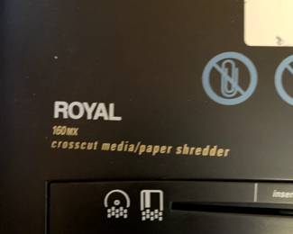 #31	Royal Shredder on Wheels - 	 $30.00 
