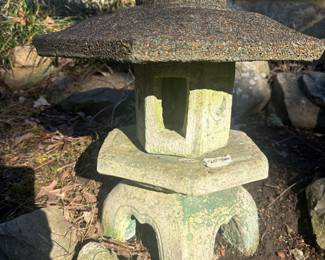 #241	Concrete 3 Piece Asian Lantern 20"	 $65.00 
