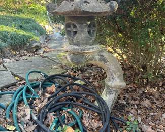 #254	Curved Base 3 Piece Concrete Lantern 41"	 $100.00 
