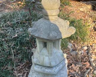 #250	3 Piece Concrete Lantern 35"	 $100.00 
