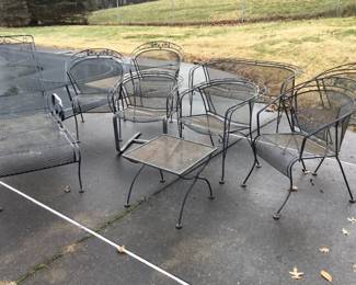 NinePiece Poolside Patio Set