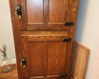 Antique icebox 