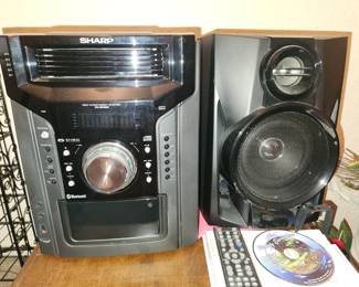 Sharp stereo system 