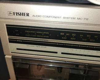 Vintage Fisher Audio Component System 