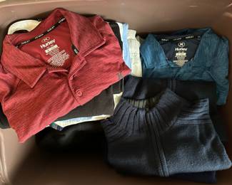 More men's clothing....