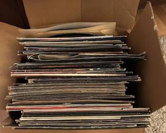 33 LP's, 78s and some 45s
