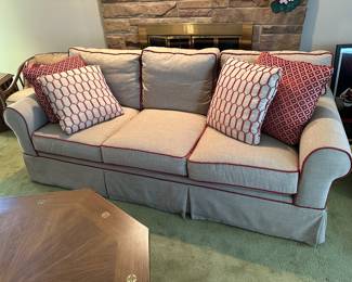 Upholstered sofa