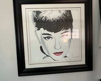 Framed wall decor.....