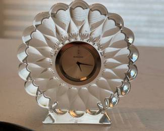 Waterford desk clock