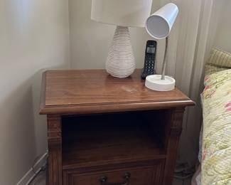 matching nightstand
