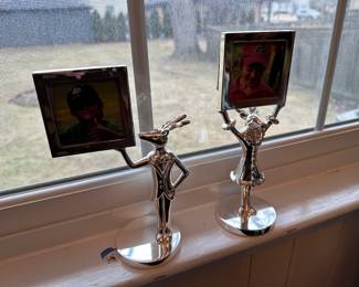 Pottery Barn reindeer picture frames