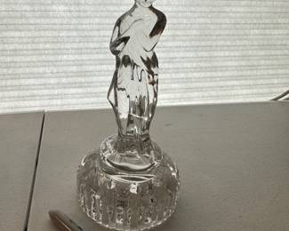 Cambridge Glass flower frog