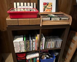 DVD's, CD's and Wii games