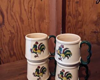 Rooster Cups