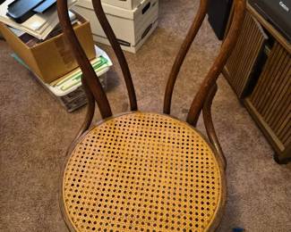 Vintage Child’s Bentwood/cane Rocking Chair