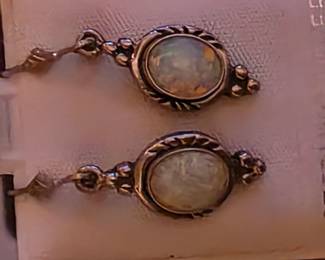 Sterling earrings. One of several pairs we have added to our large selection of jewelry priced at $20.