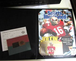 Joe Montana autographed