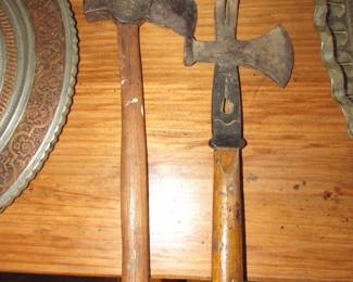 Rare antique hatchets