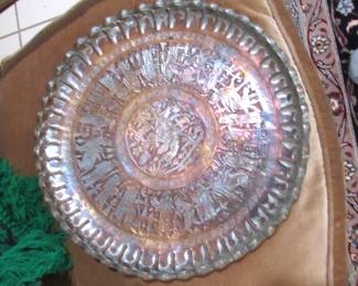 16" Persian copper tray