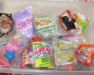 Vintage Happy Meal toys