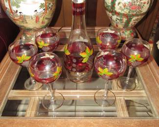 Beautiful decanter set