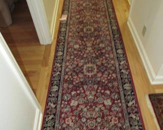 Persian Sarouk runner 2' 6" x 12'