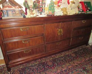 Matching long dresser