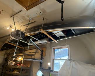 COLEMAN 16 RAM-X LINE FILD MEDALIST CANOE WITH PADDLES 