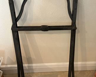 Vintage cast iron hay grapple 