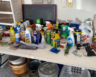 Cleaning supplies 