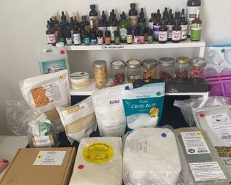 Oils and candle making material 