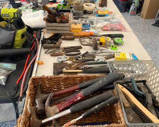 Lots of tools